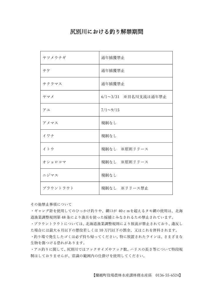 一覧表