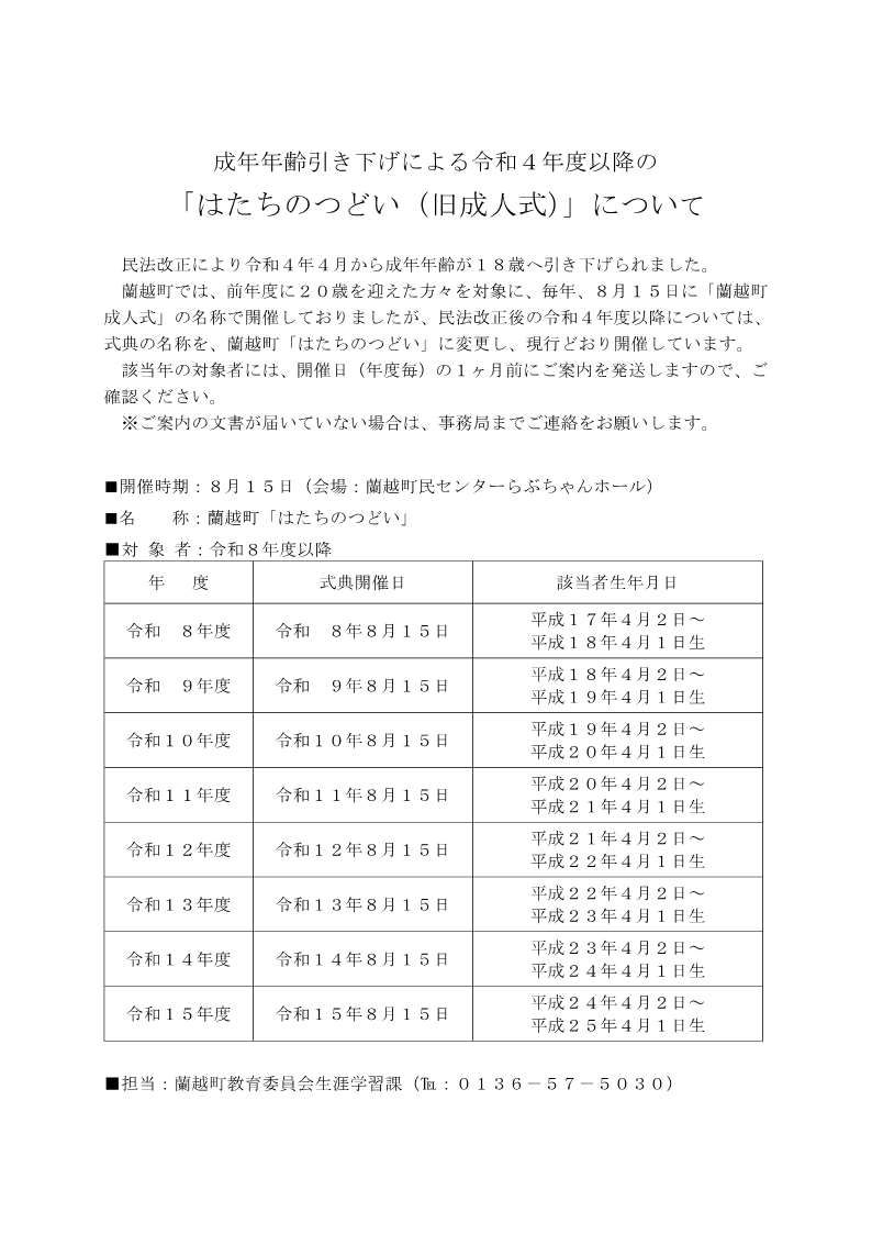 はたち
